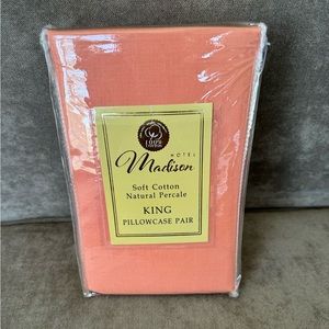 Madison | soft cotton natural percale | pillowcase